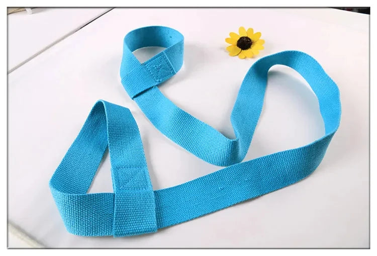 Adjustable Yoga Mat Belts Yoga Mat Shoulder Carrier Yoga Straps Exercise Stretch Yoga Belts Fitness Gym Sports Rope 165cm*3.8cm