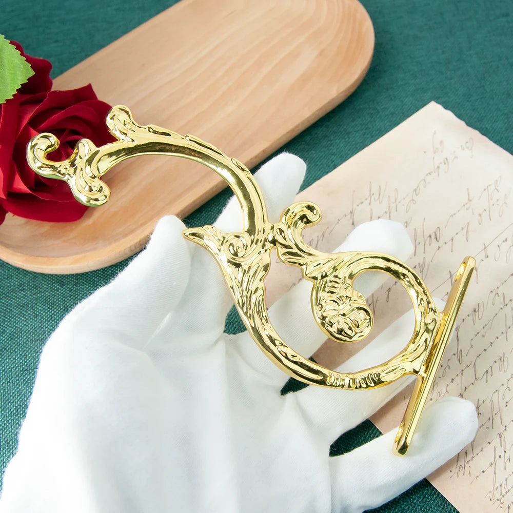 HT Chalice Orthodox Church Supplies Gold Engraved And Embossed Church Wall Hook Incense Burner Hook Set