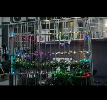 Smart Christmas Light APP Control Fairy LED Garland 5M 10M Remote Bluetooth DIY Color Indoor Music Sync Outdoor USB String Light