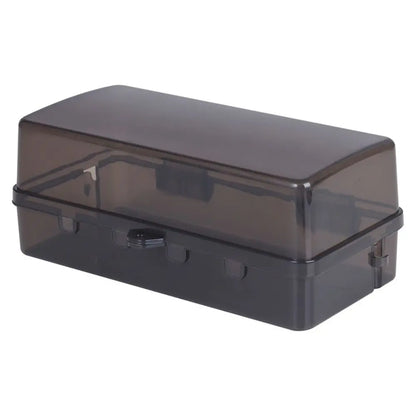 Plastic Cable Management Box Electrical Boxes Rain-Proof Weather Proof Plug Box Lead Cover for Protect Outlet, Plug, Socket