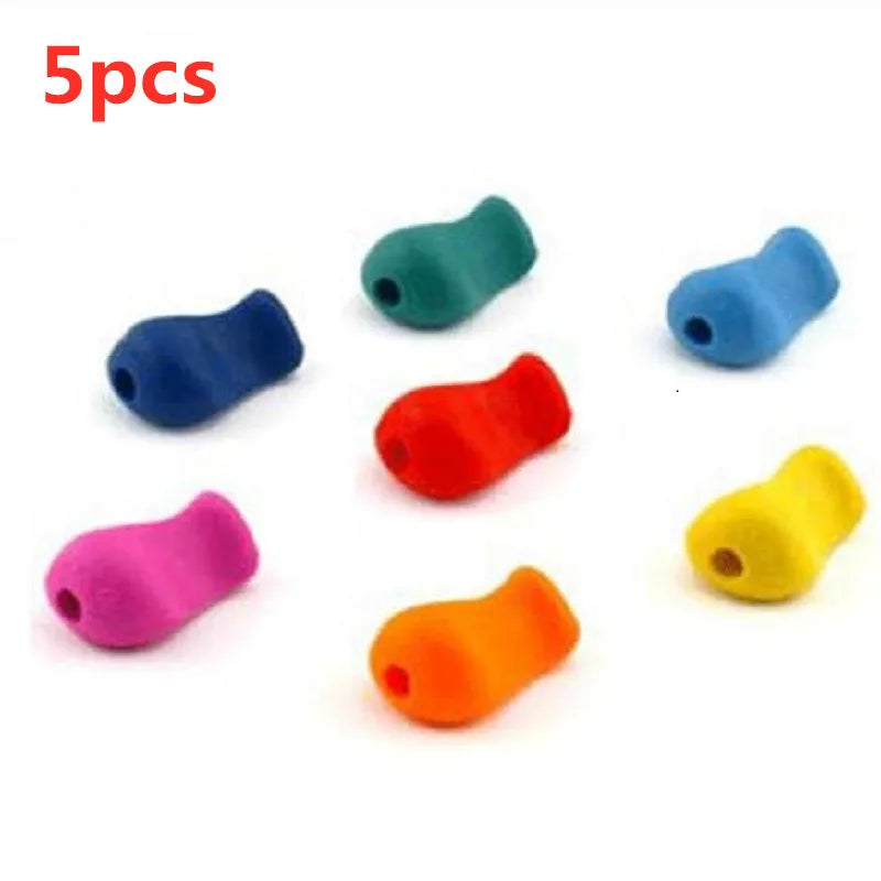 5-10pcs Writing Corrector Finger Posture Correction Tool Trainer Children's Pen Writing Assistant Grip Suit Student Stationery