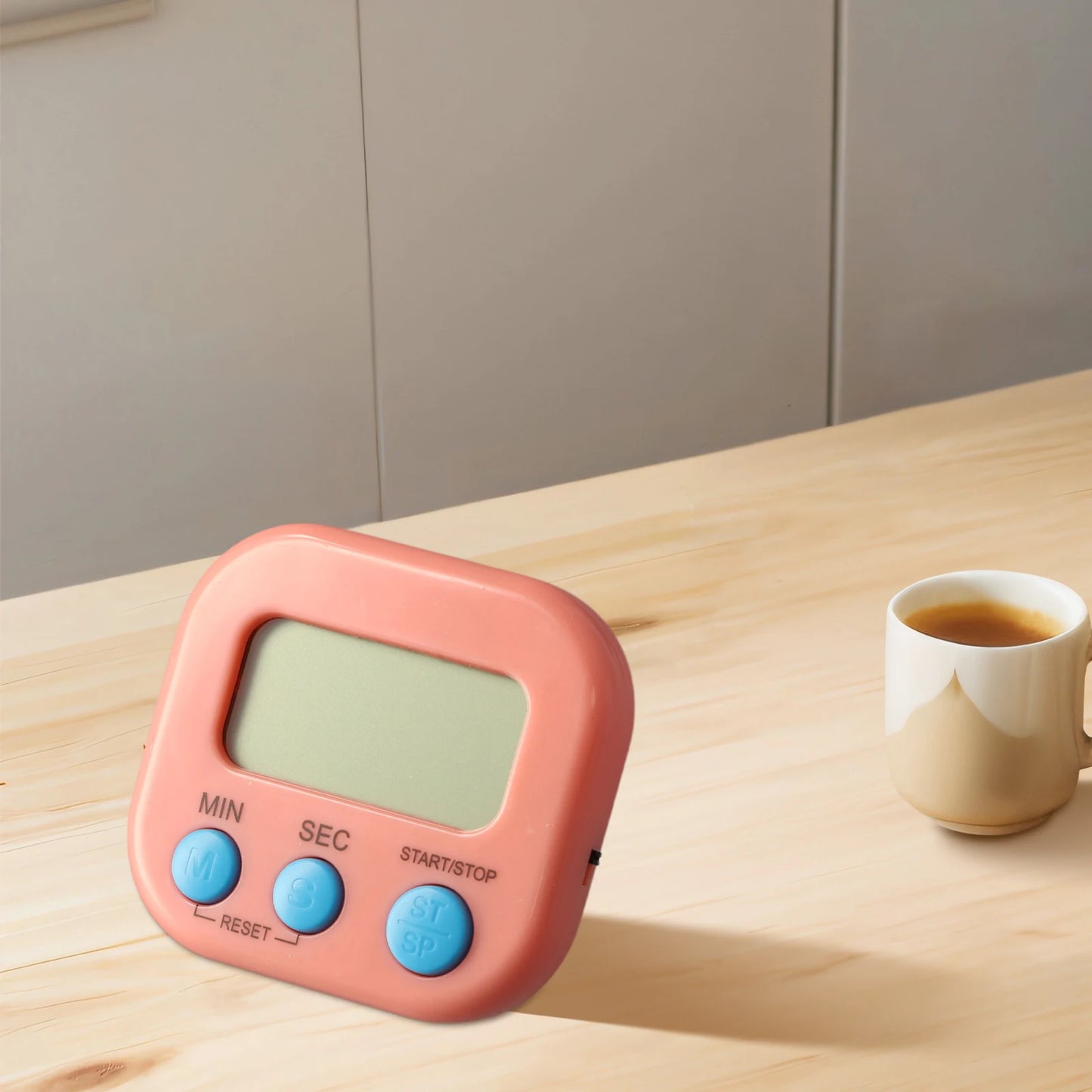 Kitchen Magnetic Digital Timer Egg  Clock Stopwatch Large LCD Digital Loud Alarm Count-Down Up Clock Practical Cooking Gadget