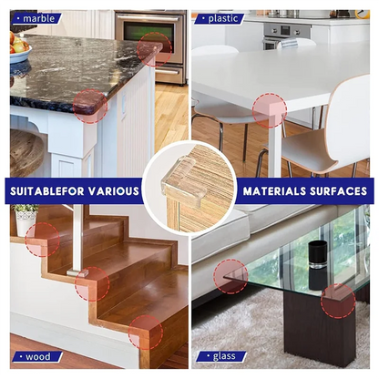 ABJI-Baby For Baby-Proof Corner Covers For Furniture, Table Corner Protectors Safety 32 Pack