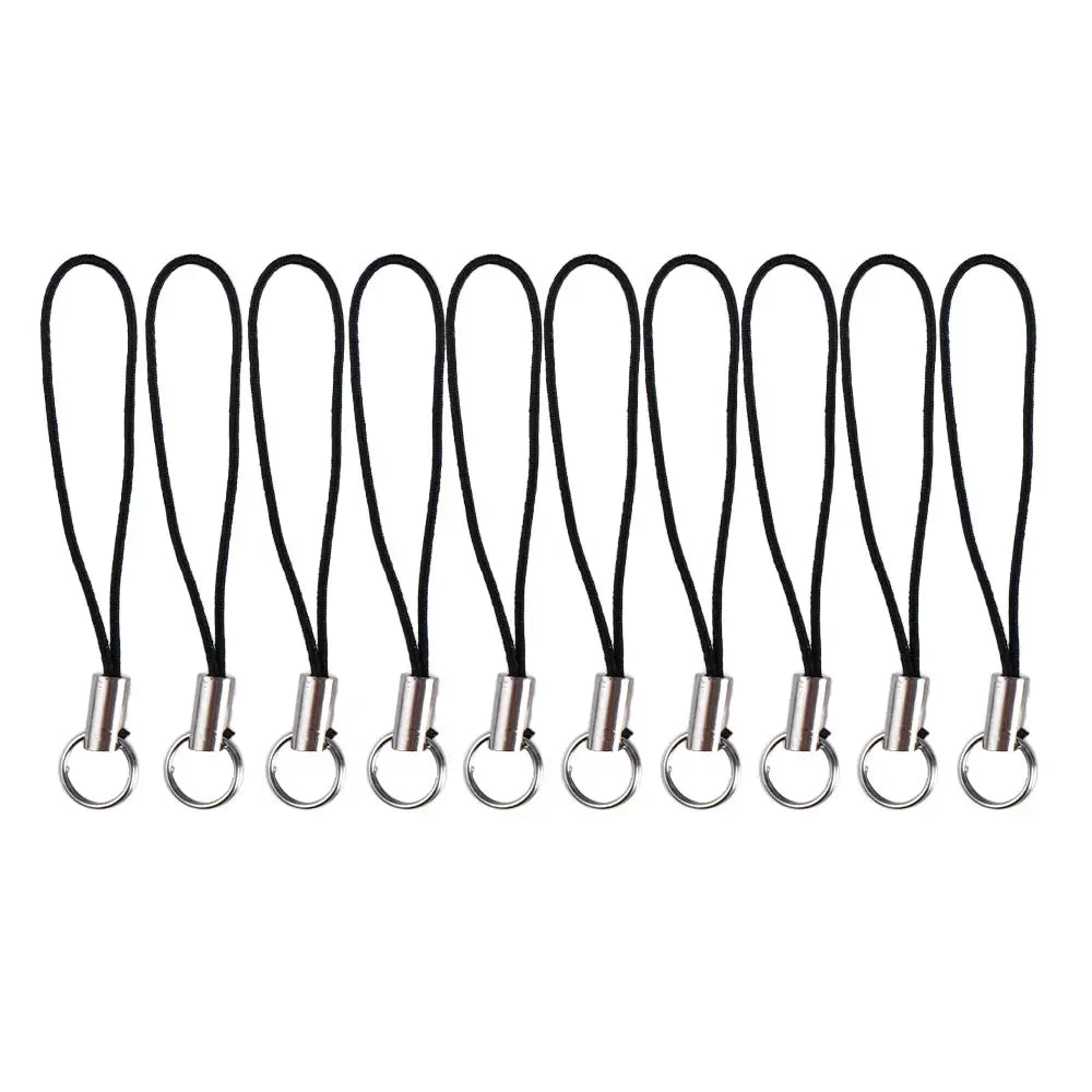 Phone Strap Key Holder Keychains Hooks Bag Key Ring Lanyard Lariat Cords Phone Lanyard Phone Lanyard String Lobster Clasp Rope