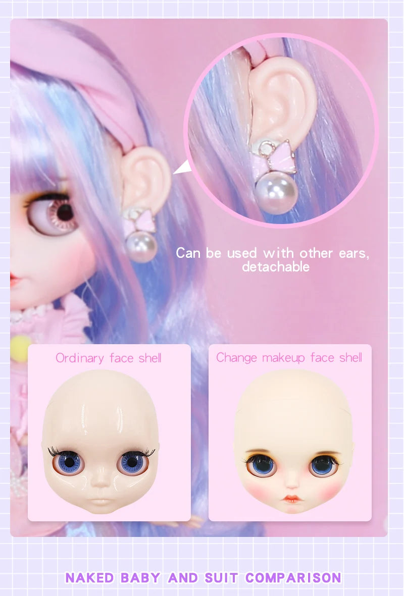 ICY DBS Blyth doll Joint Body 30CM BJD  Clothes Shoes Hand Set Fashion Dolls girl gift