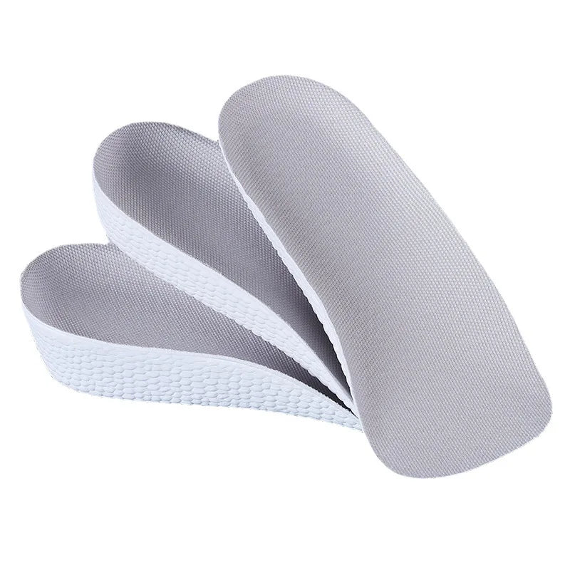 1 Pair Breathable Half Insole Heighten Heel Insert Sport Shoes Pad Cushion Unisex Height Increase Insoles Shoe Insoles 1.5-3.5cm