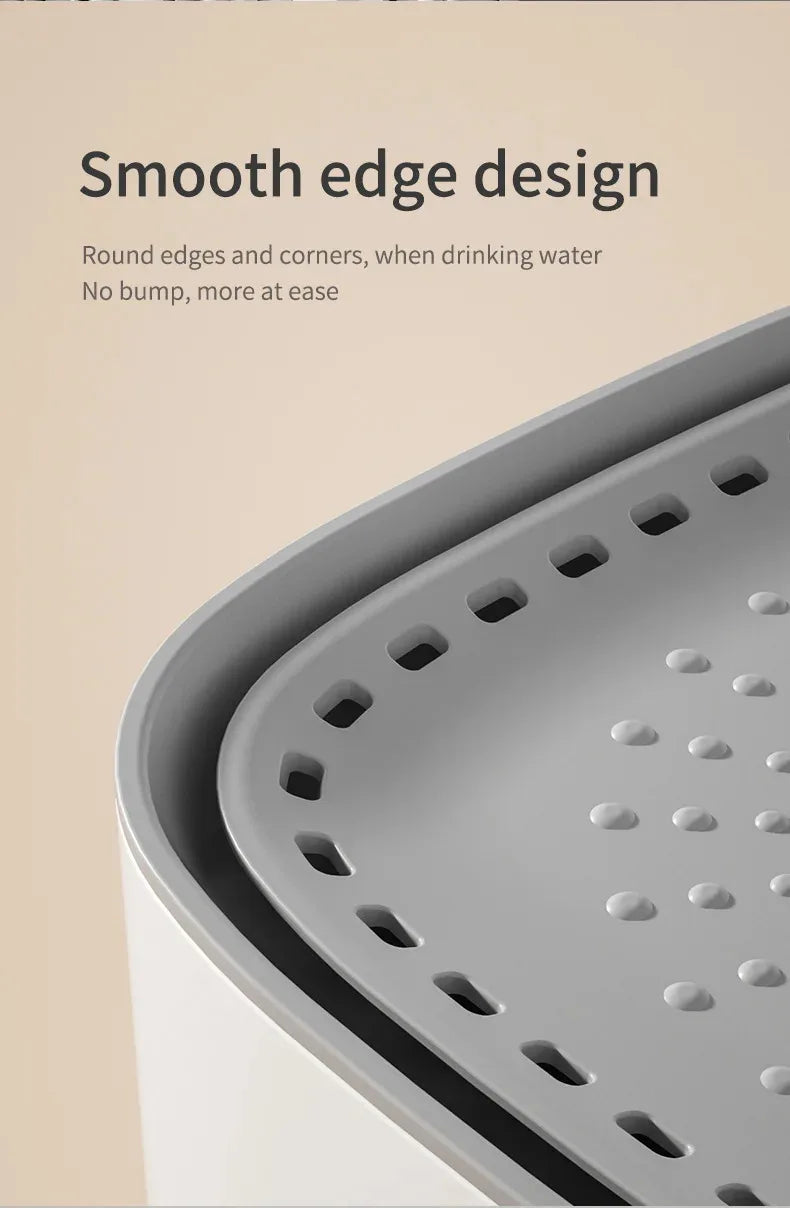 3L Smart Pet Water Fountain Automatic Induction Circulating Filtering Cat Water Drinker USB Electric Mute Cats Water Dispenser