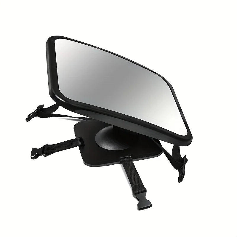 Durable Baby Car Mirror 360° Rotatable Safe for Seat Essential for Travel Easy Install Adjustable Arm Durable Rearview Mirror