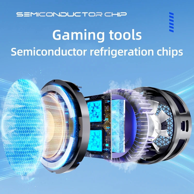 SL15 New Mobile Phone Radiator for Mobile Phone Phablet Fan Semiconductor Mobile Phone Cooler Gaming Cooler Mobile Phone