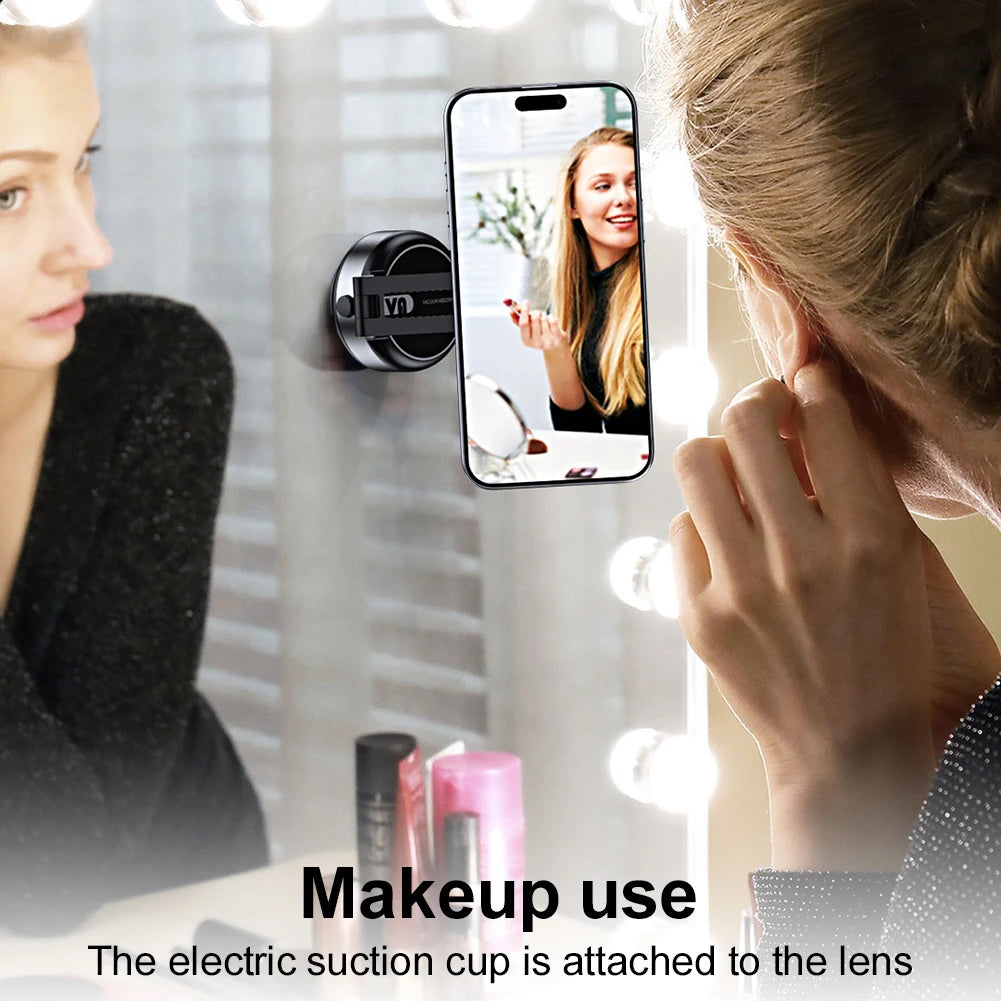 Car Phone Holder for iPhone 16/15/14/13/12 Pro Max Plus Mini 360° Adjustable Car Mount Holder for Car/Mirror/Smooth Surface