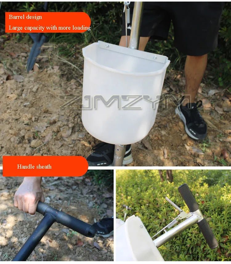 Fruit Tree Fertilizer Spreader Agricultural Hard Ground Deep Gun Small Agricultural Machine New Type Throwing Fertilizer Shovel