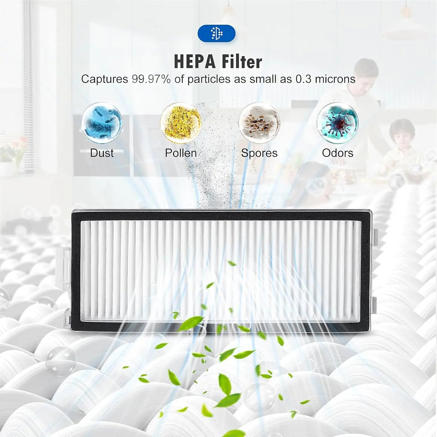 Roborock Qrevo Master / Qrevo Slim Robot Vacuums Cleaner Accessory Main Side Brush Hepa Filter Mop Cloths Dust Bag Spare Part