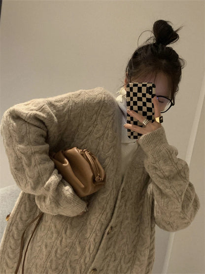 Women Sweater Winter 2 Piece Sets Elegnat Knitted Suits Female Sweaters Vintage Womens Skirt High Waist Autumn Vintage Vestidos