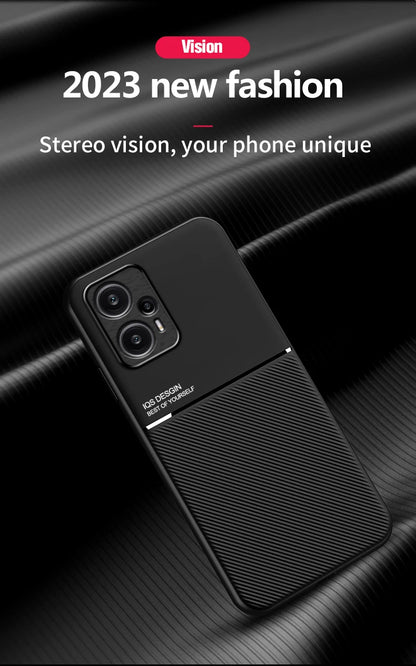 Slim Lightweight Magnetic Case for Xiaomi Redmi 13C 12C Phone Accessories