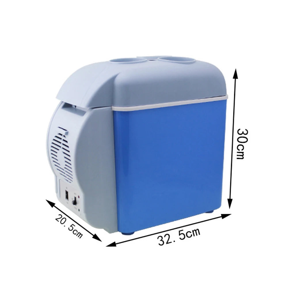 7.5L Car Fridge Cooling Warming Refrigerators Freezer C ooler Travel Warmer Mini Portable Auto Refrigerator For Outdoor Travel