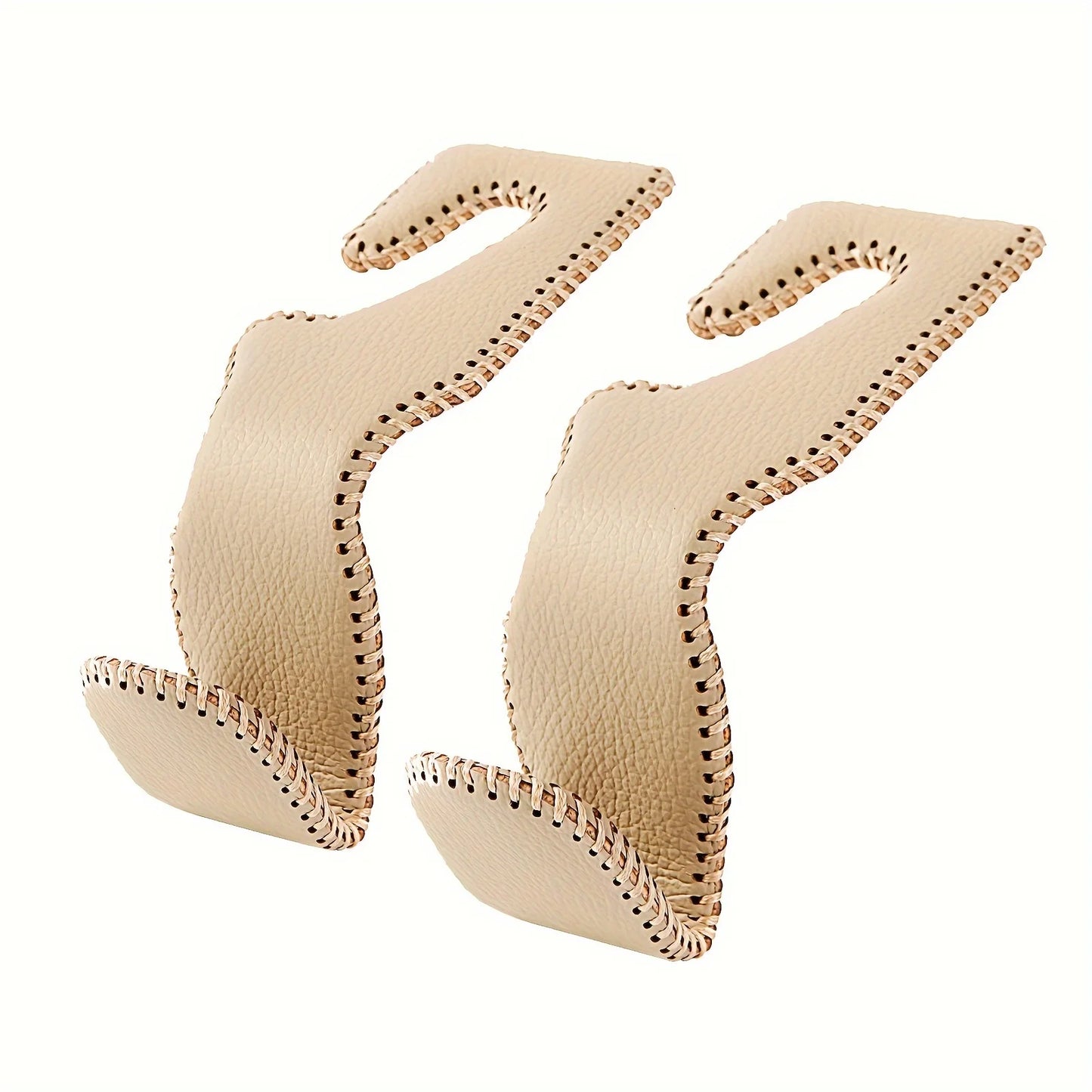 2pcs Anti-Scratch Hooks for Purses and Bags, Car Seat Hanger Coat Rack Vehicle Storage Hook