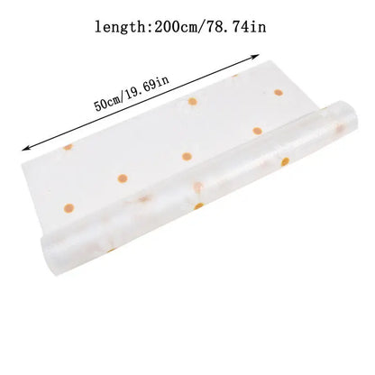Reusable Drawer Liners Washable Dustproof and Non-slip Placemats Kitchen Cabinet Mats Refrigerator Non-slip Liners Shelf Paper
