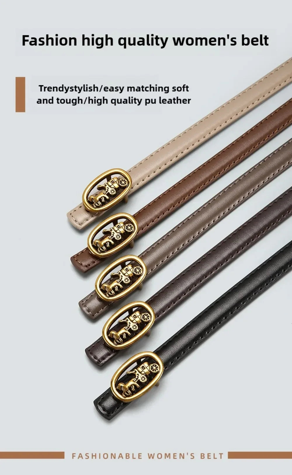 Women's Belt 2025 New Black Cow Leather Belt Accessory famous brand belt women women waist belt designer belt