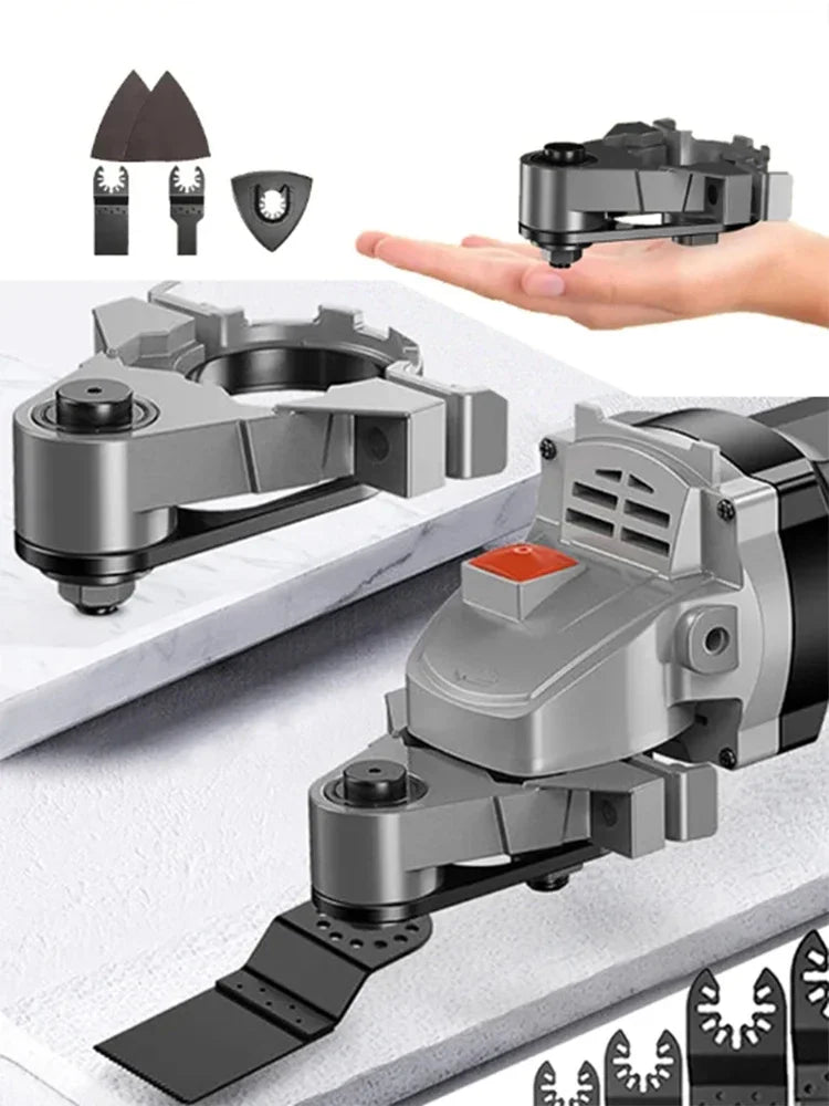Professional Angle Grinder Changed to Universal Treasure Multifunctional Tools of Cutting Polishing Shovelling Cleaning