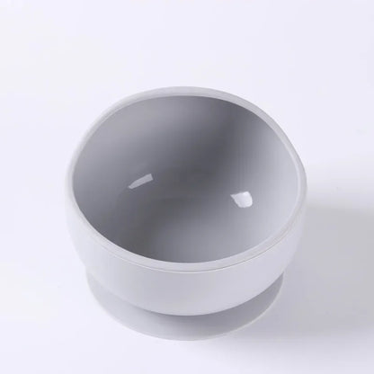 Children Silicone Suction Cup Bowl Feeding Tableware Infant Non-slip Training Learning to Eat Bowl Baby Complementary Bowl