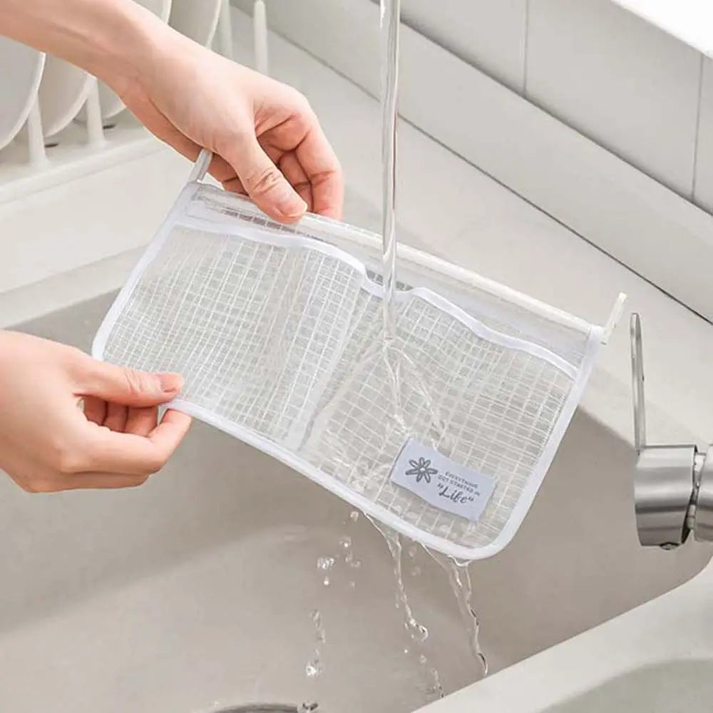 Convenient Hanging Compartment Classification Freezer Household Refrigerator Storage Bag Mesh Bag Fridge Organizer