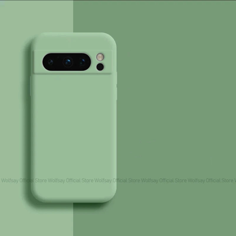 For Google Pixel 8 Pro Case Google Pixel 6A 7A 6 7 8 Pro Cover Shockproof Liquid Silicone Phone Back Cover Google Pixel 8 Pro