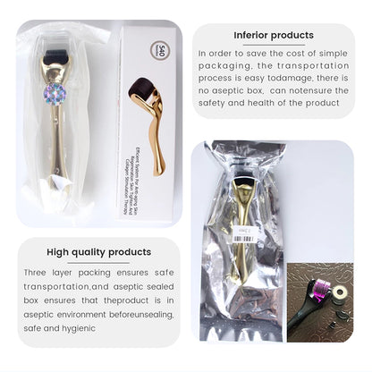 Facial Microneedle Roller Massage DRS 540 Derma Roller Needle Instrument Face Roller Massager Needles Skin Care Tool for Face