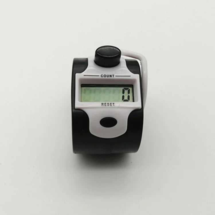 Electronic 5 Digit Number Counters Plastic Shell Hand Finger Display Manual Counting Tally Clicker Timer Soccer Golf Counter