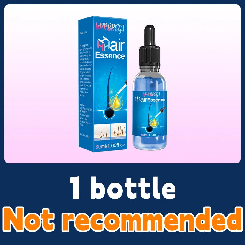Hair growth essential oil, effectively repair baldness and hair loss, new hair growth