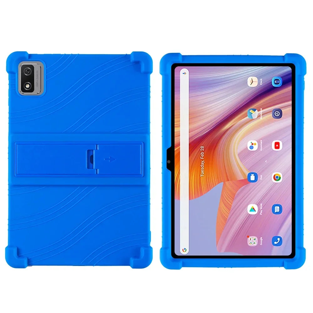 For CHUWI Hi10 XPro 2023 10.1" Tablet Shockproof Cover Tablet Kids Soft Android 13 Tablet Silicon Stand Protective Shell