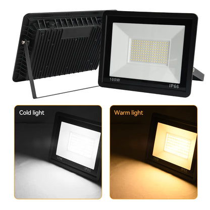 LED Floodlight Outdoor LED Spotlight High Brightness Outdoor LED Lights 10W 20W 30W 50W 100W AC 220V Light For Garden Street Lig
