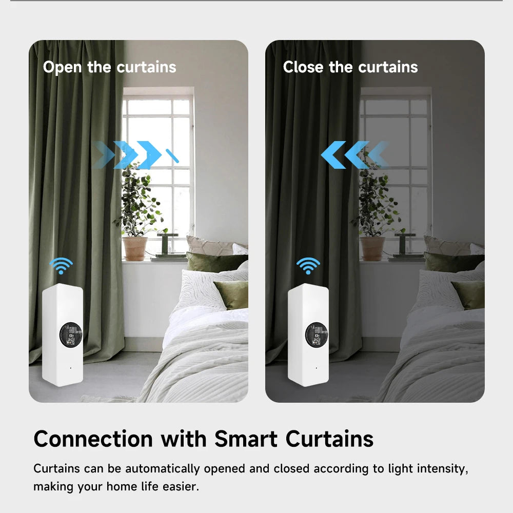 WiFi brightness sensors, light sensors, illumination brightness detectors and other smart home devices with Tuya Smart Life devi