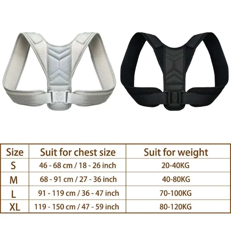 1PC Posture Correction with Back Posture Correction, Home Office Shoulder and Back Protection, Sitting Posture Corrector