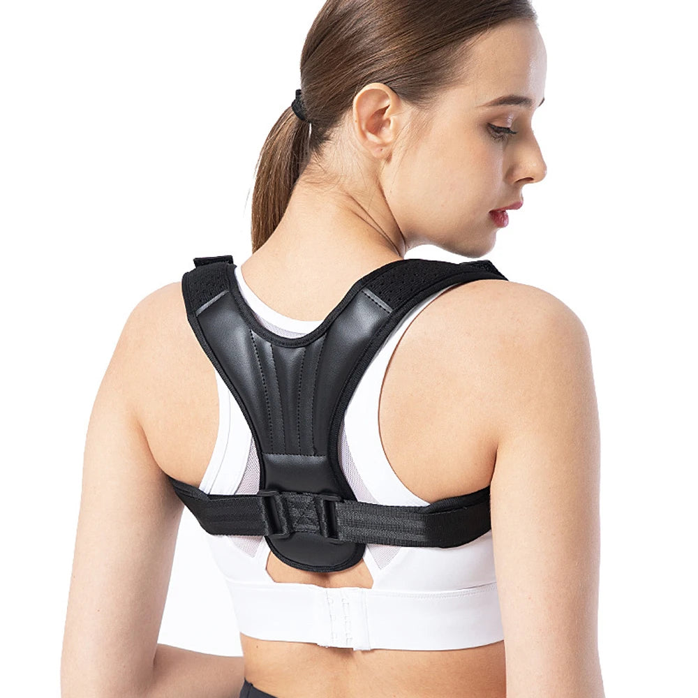 Posture Corrector for Men & Women - Adjustable Back Brace, Neck & Shoulder Support - Relieves Back Pain & Slouching, Breathable