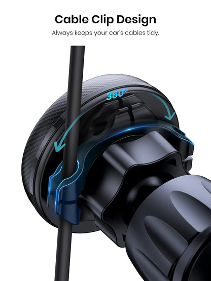 TOPK Magnetic Car Phone Mount in Car Phone Holder Air Vent Magnetic, 6 N52 Magnets Universal Mobile Phone Holders for iPhone 15