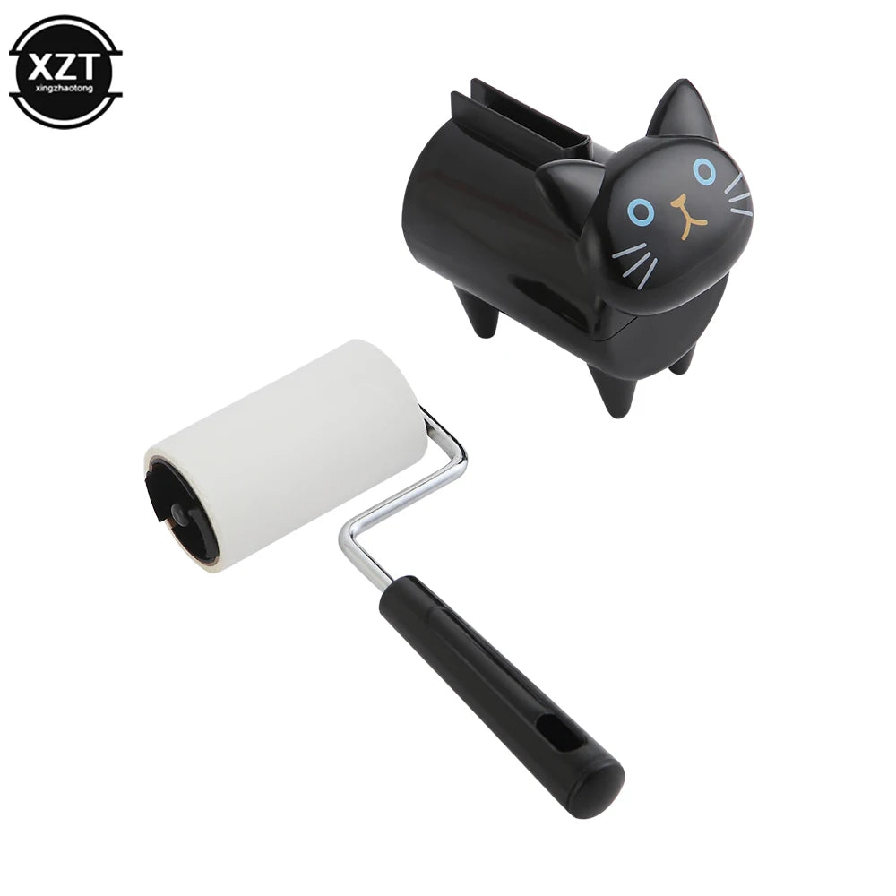 New Cute Cat Lint Remover Lint Roller Pet Hair Remover Clothes Fabric Shaver Pet Fur Dust Brushes Cleaning Sofa Sticky Removal