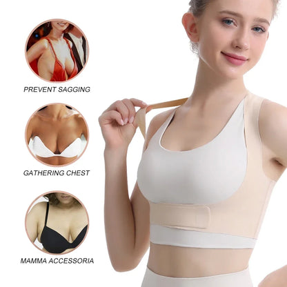 Back Posture Corrector Brace for Women Breathable Back Posture Correction Back Support Belt Adjustable Shoulder for Students
