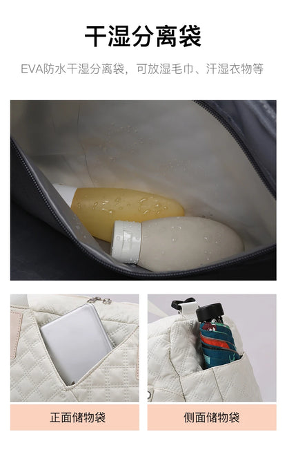 Large Capacity Travel Bags Luggage Organizer Bag Handbag Waterproof Portable Foldable Travel Clothes Storage Bag Shoulder Bags