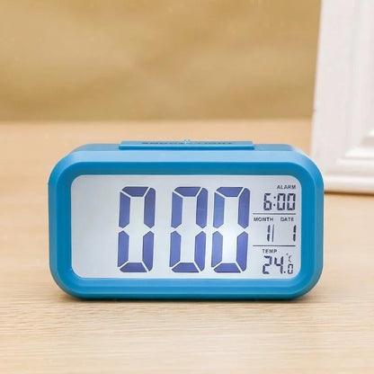 Digital LCD Alarm Clock with Calendar Thermometer alarm clock alarm clock digital desk clock