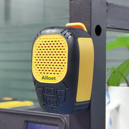 Wearable Bluetooth Speaker Magnetic Clip-On Wireless Speaker Waterproof Portable Sound with Strap for Hands-Free Music/Calls