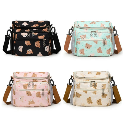 Spacious Mother Bag for Baby Essential Multifunction Baby Gear Organizes Bag Essential Baby Travel Bag Easy Access Storage