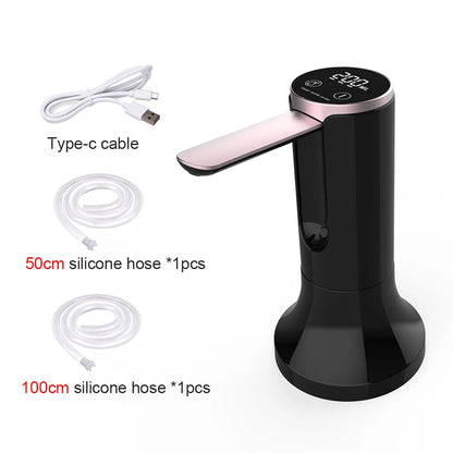 Electric Water Gallon Bottle Pump Foldable Automatic Water Dispenser 19 Liters Bottle Rechargeable Desktop Drinking Water Pump