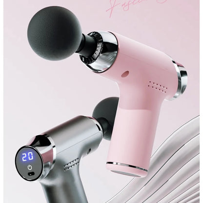 Mini Massage Gun Deep Tissue Muscle Relief Electric Portable for Home Gym Sports Recovery Rechargeable Tool