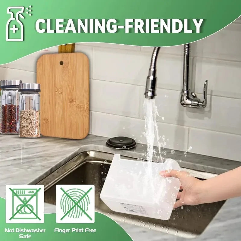 Fridge Side Door Storage Boxes Vegetables Fruits Food Preservation Box Space-Saving Refrigerator Organizers Kitchen Containers