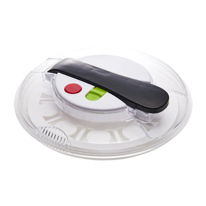 【Lifeideas】5L Salad Spinner Large Salad Sowl With Lid One-handed Easy Press Salad Spinner Washer Dryer Drainer Mixer