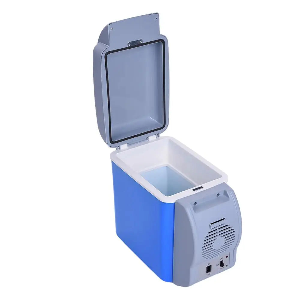 6L Car Refrigerator Mini Fridge Vehicle And Home Use Dormitory Truck Cold And Hot Dual-Use Insulated Cooler Box 12V
