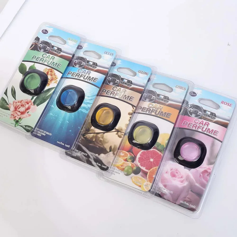 30-Day Long-Lasting Car Air Freshener Vent Clip -Scented Odor Eliminator, 0.14 oz Each, Non-Toxic Fragrance Source for Fresh Car