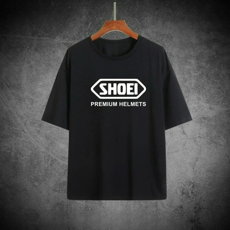 New Cool Motorcycle Enthusiasts Cycling Clothes High Street Men and Women Couples Summer New Lazy Wind Short Sleeves