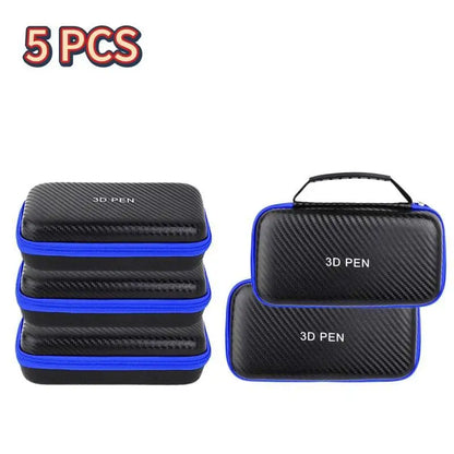 3D Printing Pens Storage Bag Waterproof Digital Electronic Organizer Portable Large Capacity 3D Priting Pen Case Box Accessory