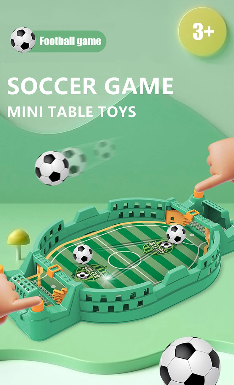 Football Table Mini Tabletop Interactive Game, Soccer Tabletops Competition Sports Games Desktop Catapult Toys for Family Game